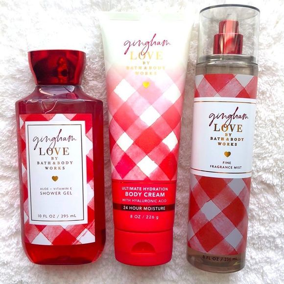Bath & Body Works Other - Bath and Body Works Gingham Love